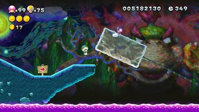 New super mario bros. u deluxe Super Star Road (100% walkthrough) смотреть онлайн