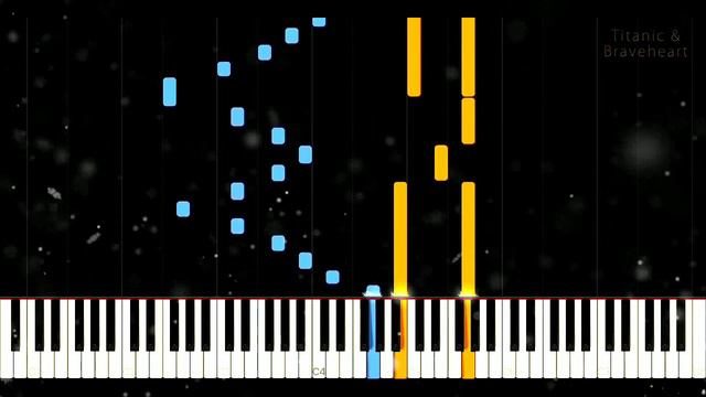 Braveheart & Titanic (For The Love Of Princess) - James Horner [Piano Synthesia] смотреть онлайн