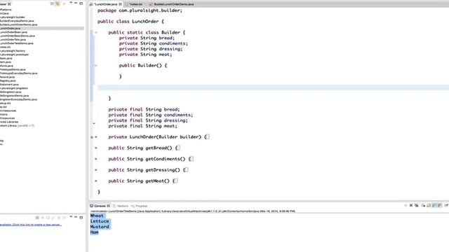 How to implement Builder Pattern смотреть онлайн