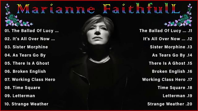 Best Songs Of Marianne Faithfull 2022 - Marianne Faithfull Greatest Hits Full Album