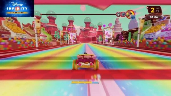 Disney Infinity 3.0: Speedway Playset: Sugar Rush Raceway (As Vanellope Von Schweetz)