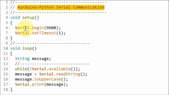 Arduino-Python Serial Communication via Pyserial Module смотреть онлайн