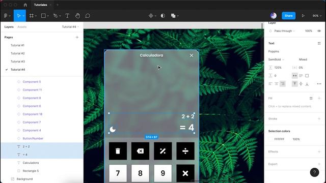 Como aplicar el Estilo Glass (Glassmorphism) | Figma Tutorial #4 смотреть онлайн