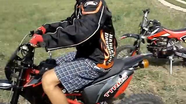 Питбайки TTR 110 и TTR 125 смотреть онлайн