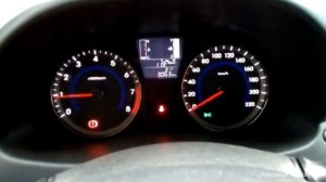 Как включить ближний свет фар на Хендай Солярис?