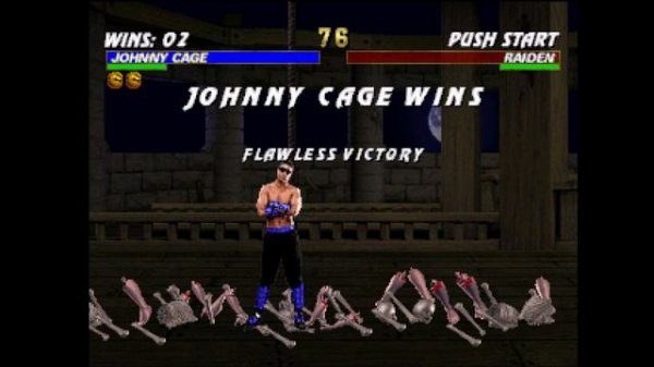 Mortal Kombat Trilogy (PC) Arcade as Johnny Cage