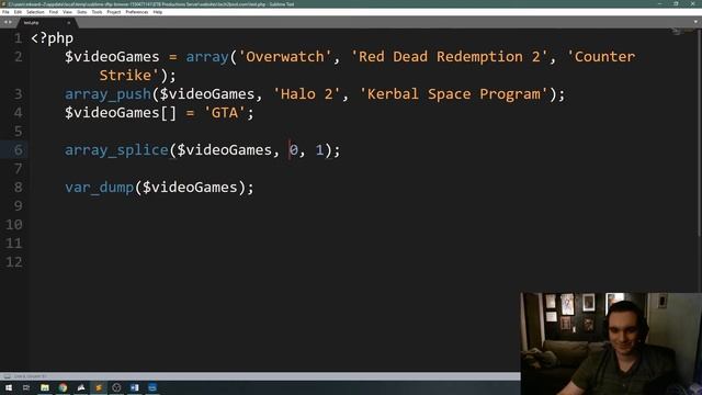 PHP Arrays, how to create and work with arrays in PHP, Lesson 3 by Tech2Boot смотреть онлайн