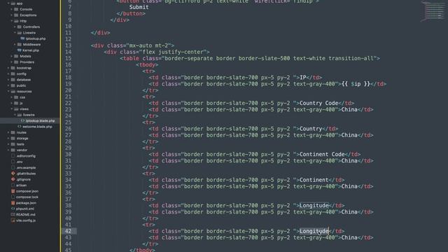 Laravel 10: Build an IP Lookup App with Laravel Livewire! смотреть онлайн