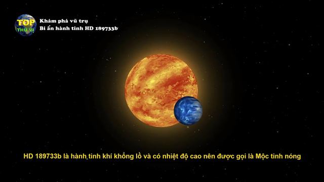 Hành Tinh Mưa Thủy Tinh HD 189733b | Khoa Học Vũ Trụ - Top Thú Vị |