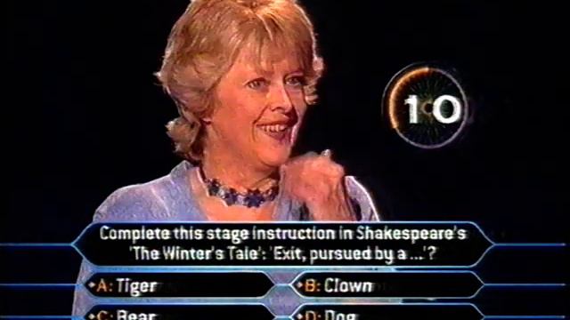 Who Wants To Be A Millionaire Judith Keppel Documentary Chris Tarrant 31/12/00 ITV Adverts