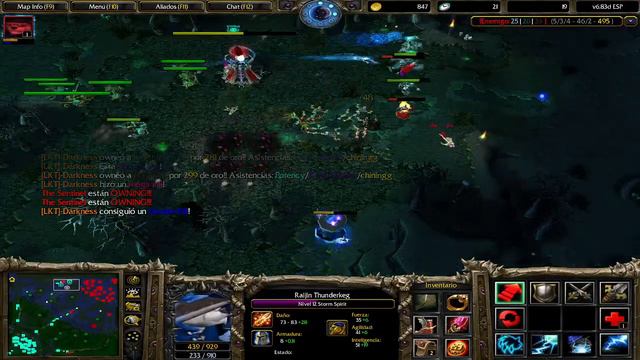 TRANSMISIÓN EN VIVO EN RUBATTLE.NET - DOTA 6.83D