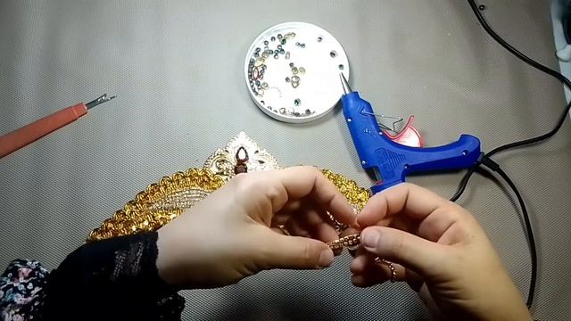 Как сделать восточный украшения (Тиллақош) ЧАСТЬ 2| How to make oriental jewelry Part 2 смотреть онлайн