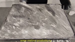 Набор №99. Покрытия под мрамор своими руками. Эпоксидная смола Metally epoxy 1:1.
