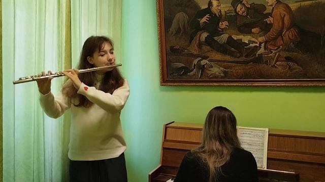 Ф. Пуленк "Соната, 1 ч", исполняет Усачева Дарья смотреть онлайн