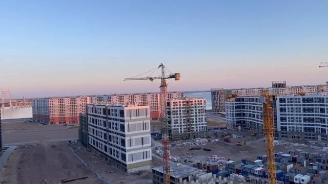 Строительство ЖК Аквилон ZALIVE смотреть онлайн