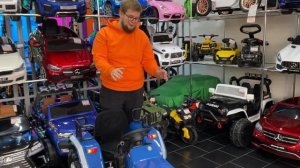 Детский электромобиль-трактор o030oo - обзор