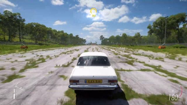 Forza Horizon 5 . Ford Escort RS1600 1973 . Car Show Speed Jump Crash Test Drive . смотреть онлайн
