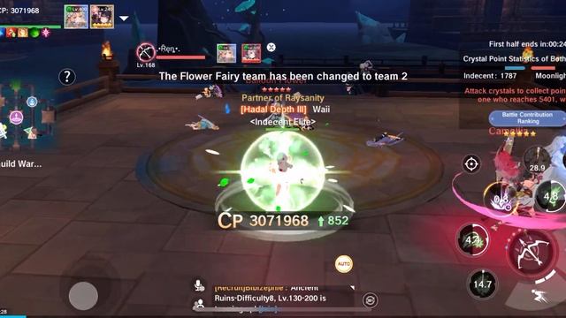 Priest/Windchaser Indecent vs Moonlight Guildwar | Legend of Neverland TLON смотреть онлайн
