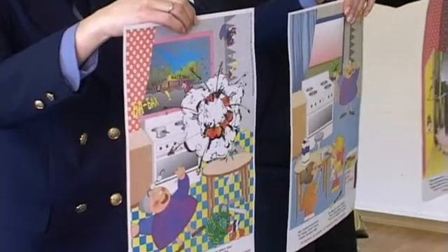 Корреспондент Данил Акимов.Пожарники в детсаду смотреть онлайн