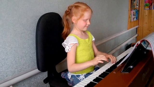 Детские песни на пианино смотреть онлайн