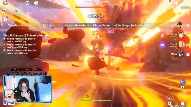 Aula do Abismo 12 2.4! Dicas de gameplay e times para você buscar as estrelas! Genshin Impact смотреть онлайн