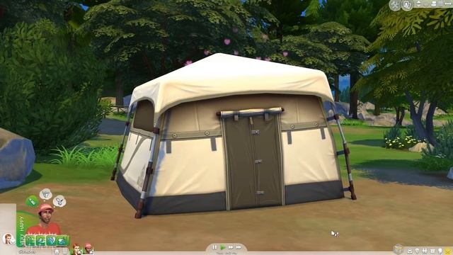 The Sims 4 Outdoor Retreat: Tent Woohoo смотреть онлайн