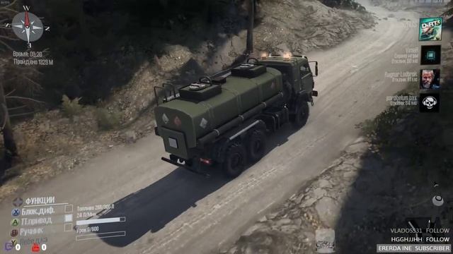 Прохождение Карты «RoadTrip» в Spintires: MudRunner смотреть онлайн