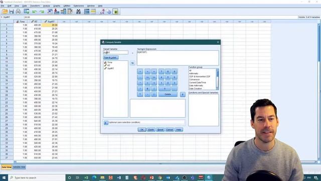 Stats Apps Tutorials: 6. Data transformations in Excel, SPSS, and R смотреть онлайн