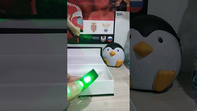 Обзор на мощный лазер))) ЛАЗЕР 303_Прожигает предметы? смотреть онлайн