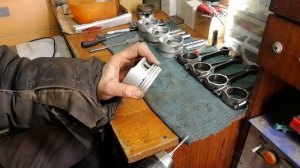 Opel Vectra B двигатель X16XEL доработка поршней