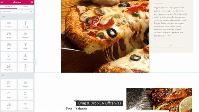 How to Create a Beautiful Offcanvas Menu using Elementor смотреть онлайн