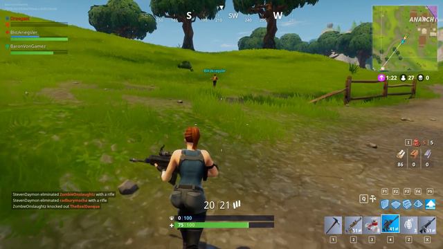 NEW Battle Royale Update! Battle Royal SQUADs Win (Fortnite Battle Royal Multiplayer Gameplay смотреть онлайн