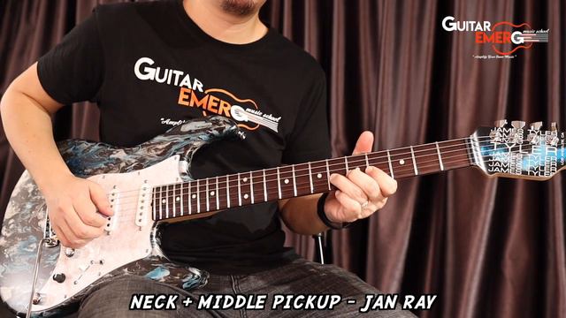 James Tyler Studio Elite HD (Stainless Steel Frets & Fat 59) - Black And Blue Shmear Playthrough смотреть онлайн