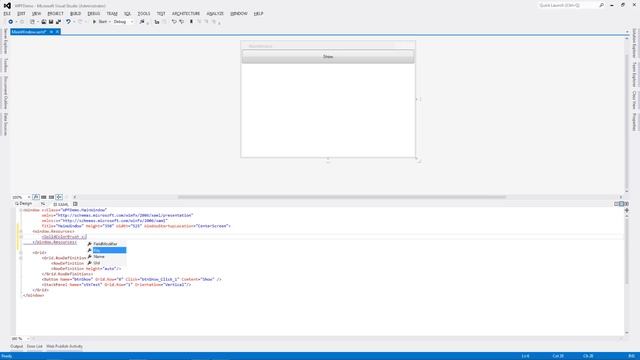 Tutorial WPF Application Resources (C#) | Creating And Using A Static Resource смотреть онлайн