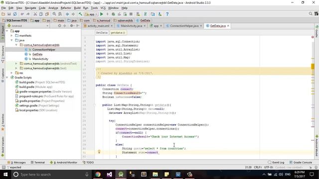 #Android App with #SQL Server using #JDBC Driver Part 2 смотреть онлайн