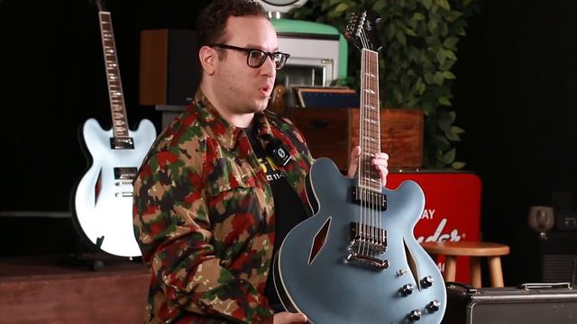 The Epiphone Dave Grohl DG-335 Signature Demo Video & Review! It's real and it rules! смотреть онлайн