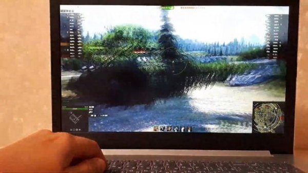 LENOVO IdeaPad 330-17IKB тест в World of Tanks