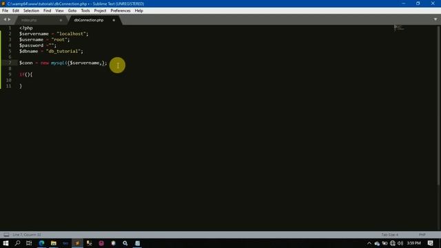 php Database Connection смотреть онлайн