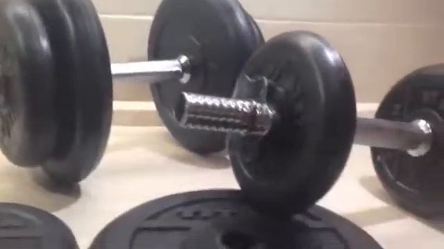 Гантели в ассортименте от МВ Barbell смотреть онлайн