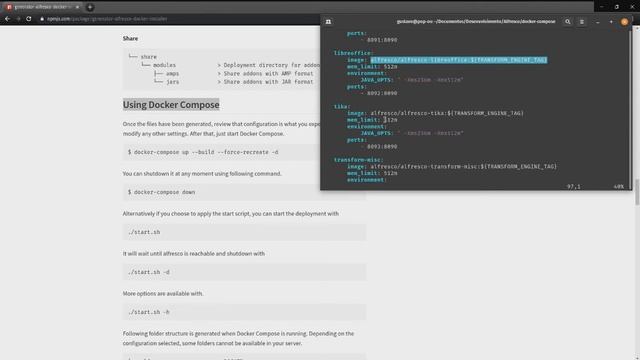 Instalação Alfresco no Docker смотреть онлайн