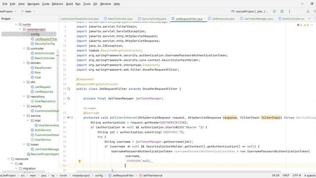 Java REST API wiht JWT-token, часть 4 смотреть онлайн