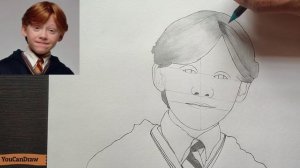How to draw Ron Weasley from Harry Potter | Drawing Tutorial | YouCanDraw