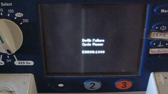 PHILIPS Heartstart XL error смотреть онлайн