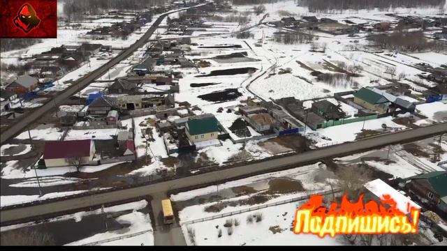 Полет над деревней| На Dji Mavic mini смотреть онлайн