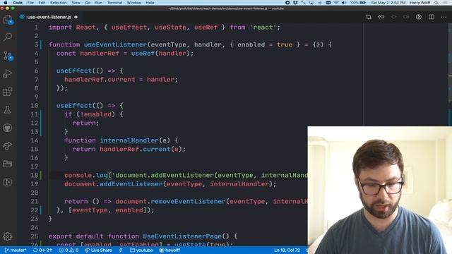 Writing a Custom Hook: Conditional Hooks смотреть онлайн