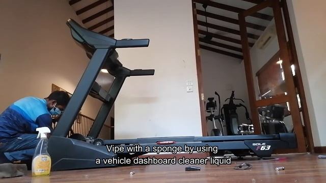 How To Do The (Sole Fitness) F-63 Treadmill Biannual Service Maintenance With Correct Guide Lines. смотреть онлайн
