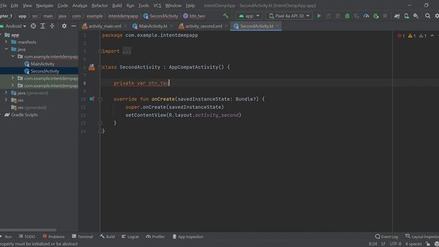 intent in android-kotlin смотреть онлайн