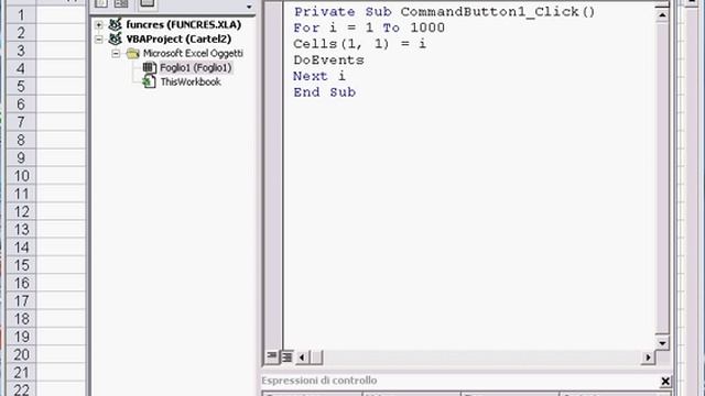 excel visual basic macro смотреть онлайн