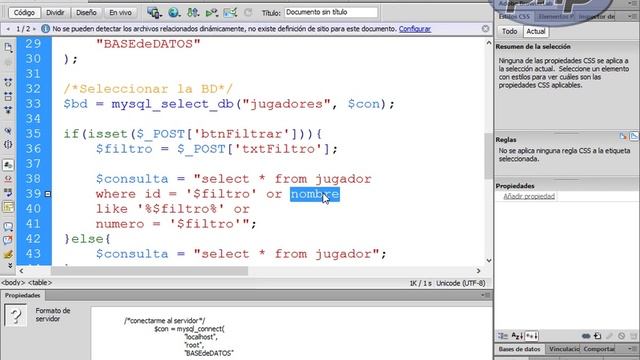 [PHP básico] 14.- Mysql y PHP [Buscar] смотреть онлайн