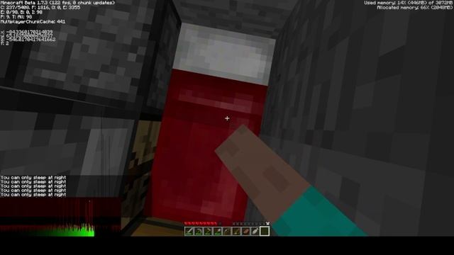 Создал сервер на Minecraft Beta 1.7.3 | uWhistler